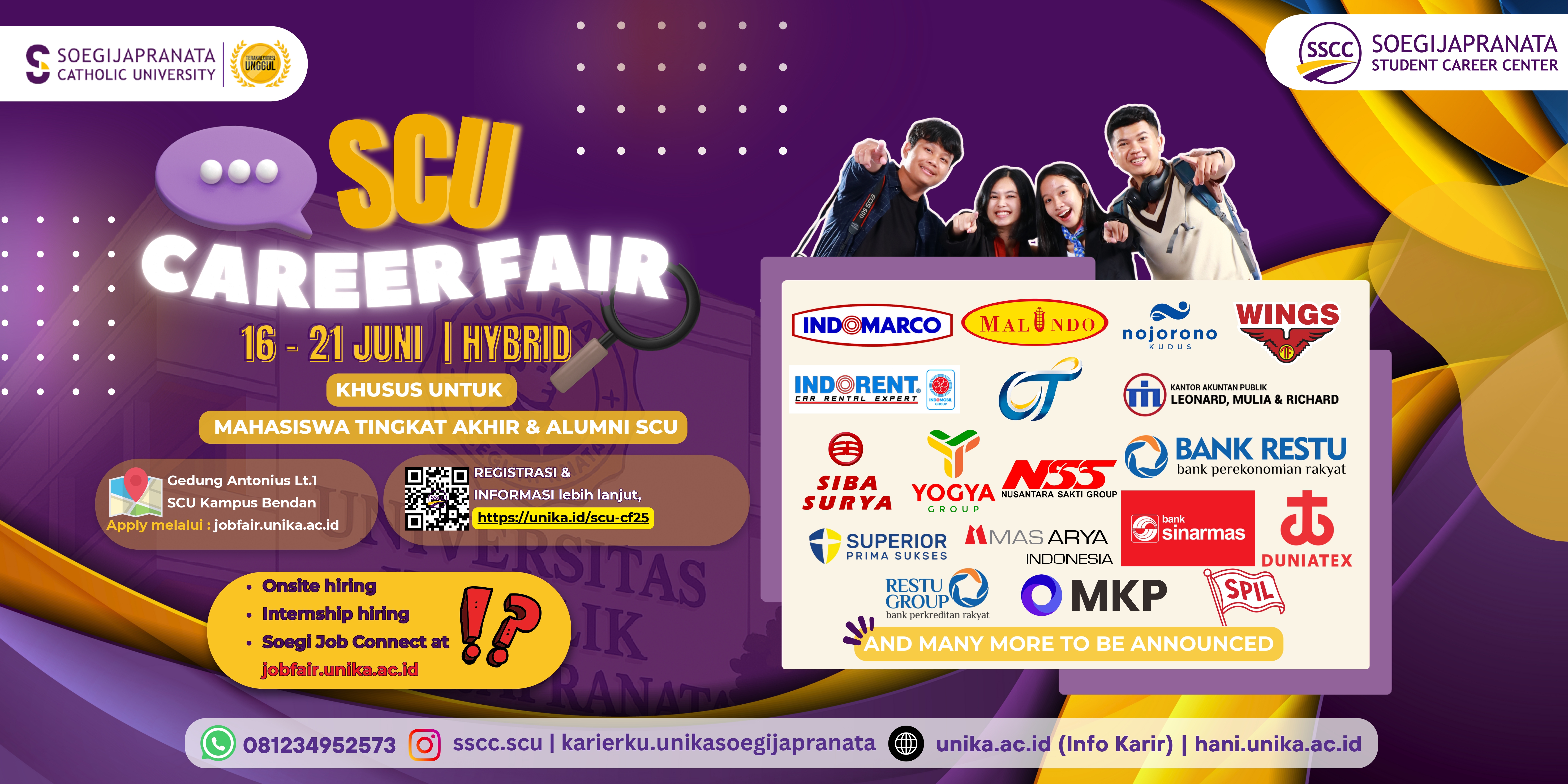 Kuliah di SCU Pasti Seru